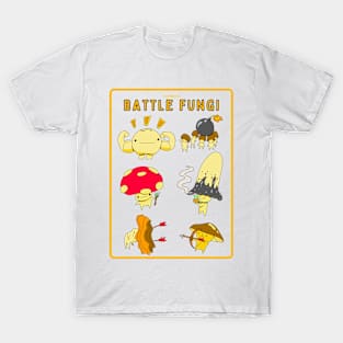 Battle Fungi by Sobre Alba T-Shirt